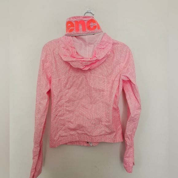 Bench Pink Raincoat with Hooded Design and Zipper Closure - Picture 6 of 7